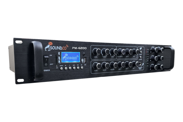 اکو آمپلی فایر اهمی ولتی ساندکو SOUNDCO PM-6200