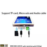 مجموعه چهارتایی بلندگو سقفی نایس وویس 120 وات همراه با آمپ لمسی مدل A