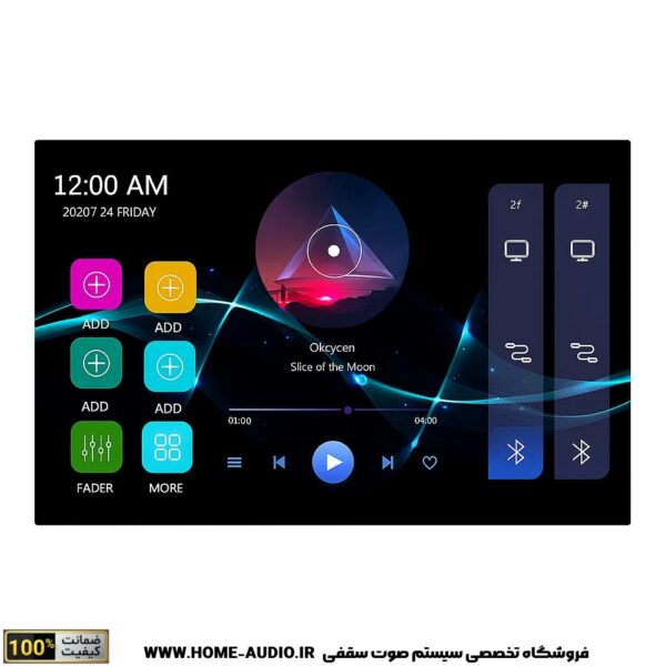 تاچ پنل دیواری هوشمند نایس وویس مدل SA8830