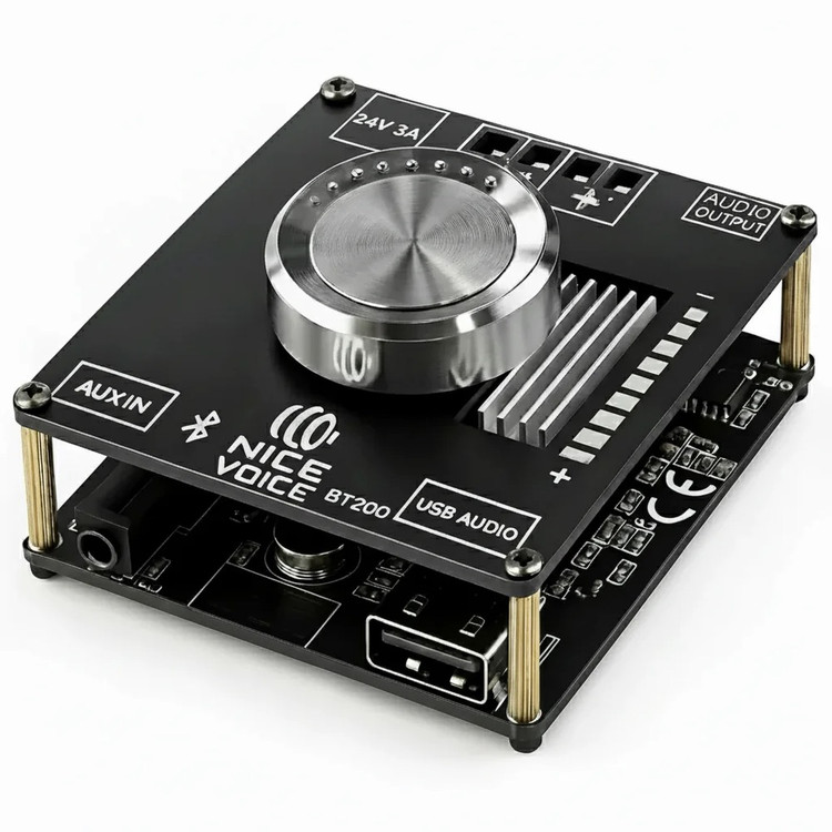 آمپلیفایر توکار نایس وویس (Nice Voice) – توان 200 وات واقعی