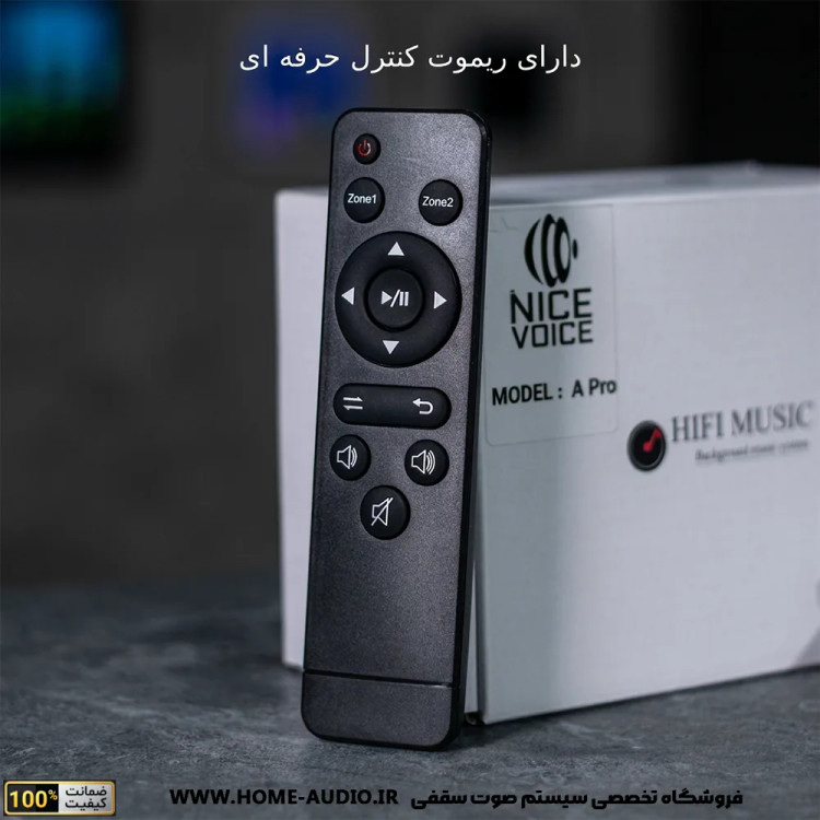 آمپلی فایر برند نایس وویس پرو مدل NICE VOICE A PRO