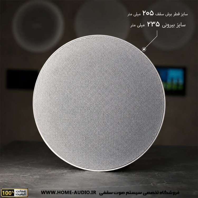 اسپیکر سقفی نایس وویس مدل NICE VOICE IC6 PRO (بلندگو سقفی)