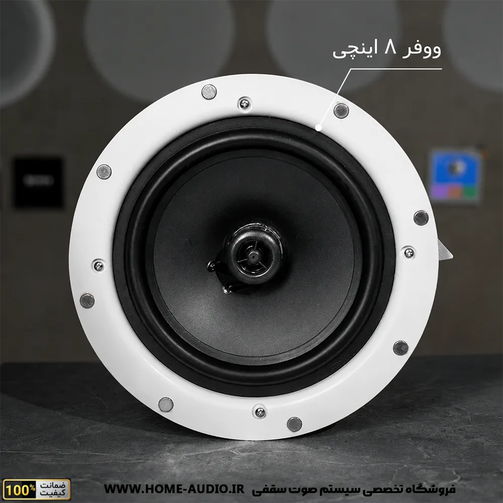 مجموعه 4 تایی بلندگو سقفی بلوتوثی نایس وویس مدل TW840