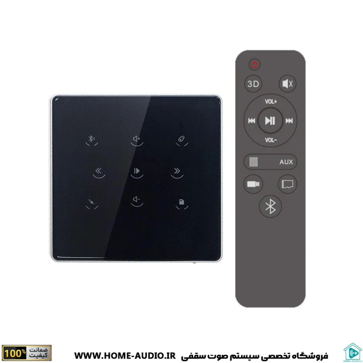 پکیج 4 عددی اسپیکر سقفی نایس ویس مدل IC 6 + آمپلی فایر نایس ویس مدل E