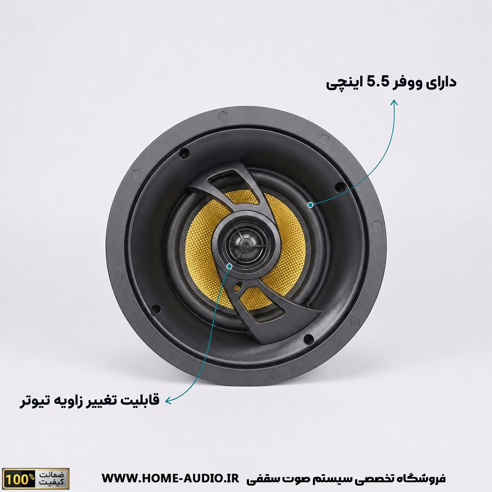 اسپیکر سقفی نایس  ویس مدل tt6