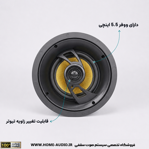اسپیکر سقفی نایس ویس مدل tt6
