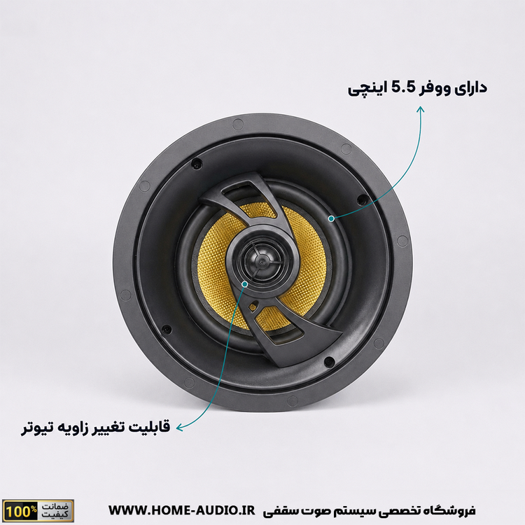 اسپیکر سقفی نایس ویس مدل tt6